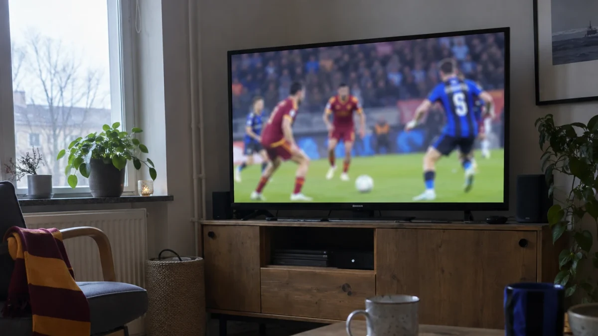 Roma försvarar serieledningen mot Inter