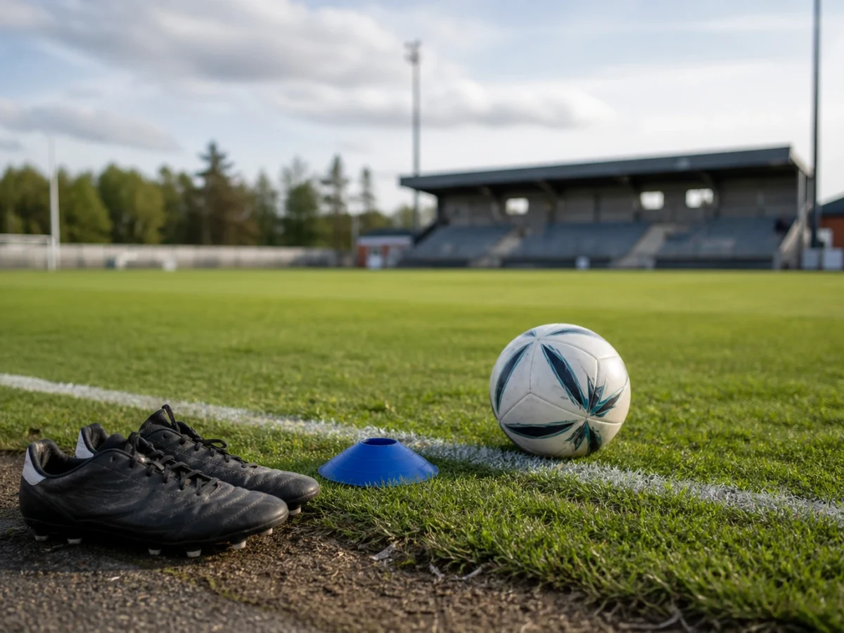 Illustrationsbild från en anonym fotbollsmiljö.